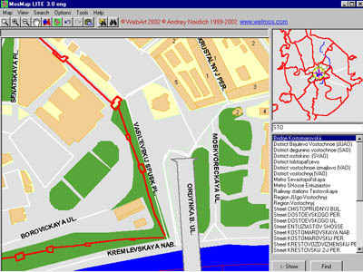 MosMap LITE Screenshot